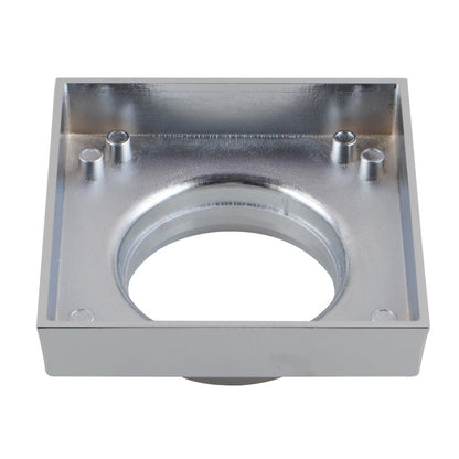 Square Chrome Electric Heated Towel Rack 4 Bars