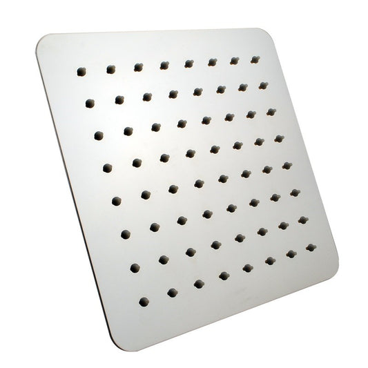 Super-slim Square Chrome Stainless Steel Shower Head 200mm