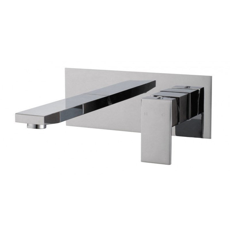 BLAZE Series Chrome Wall Mixer With Spout