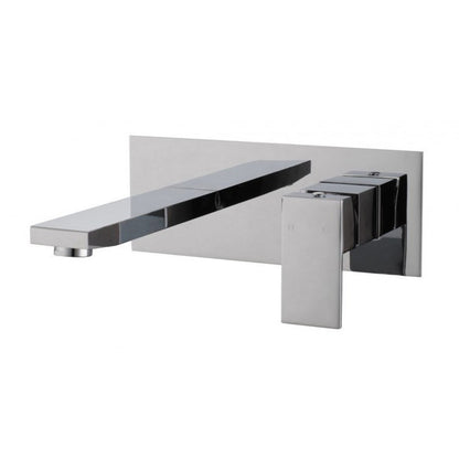 BLAZE Series Chrome Wall Mixer With Spout(color up)(extension part)