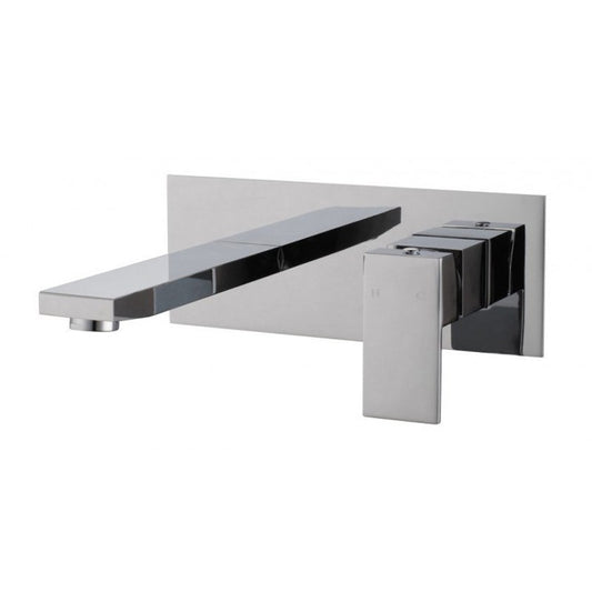 BLAZE Series Chrome Wall Mixer With Spout