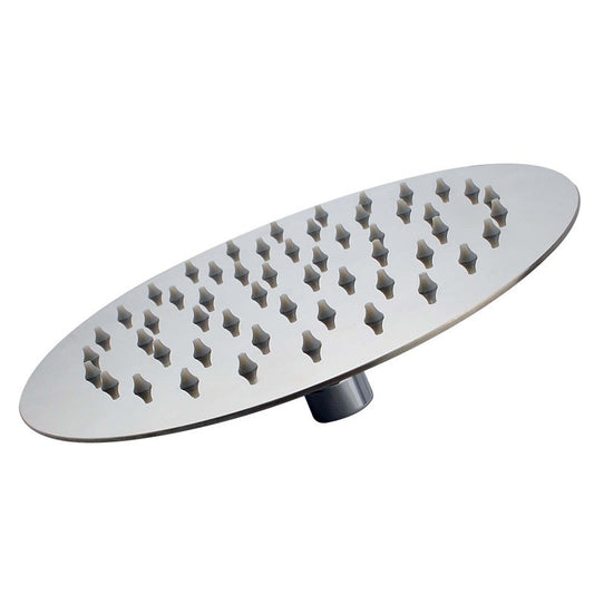 Super-slim Round Chrome Stainless Steel Shower Head 200mm