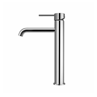 LUCID PIN Series Round Chrome Tall Basin Mixer