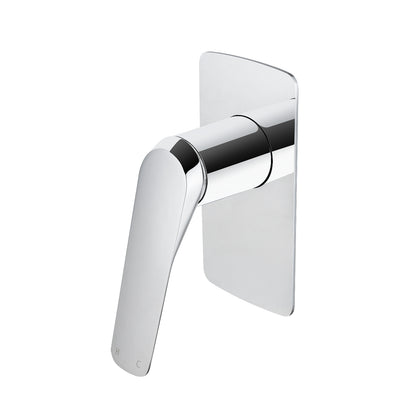 AU Series Square Chrome Wall Mixer