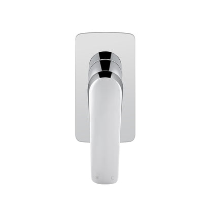AU Series Square Chrome Wall Mixer