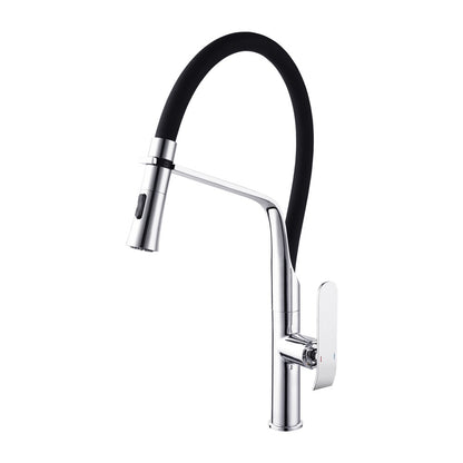 Chrome 2 Watter Patterns Pull-out Kitchen Mixer