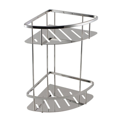 IVANO Series Chrome Stainless Steel 2 Tier Shower Shelf