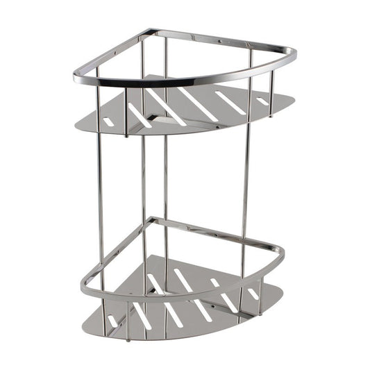 IVANO Series Chrome Stainless Steel 2 Tier Shower Shelf