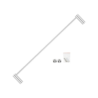 600mm Chrome Pin Single Towel Rail | CH6201.TR