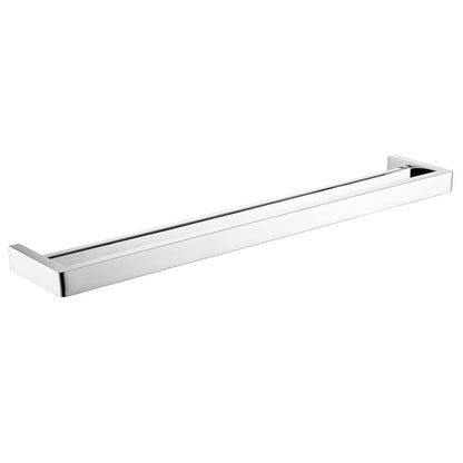 IVANO Series Chrome Double Towel Rail 800mm