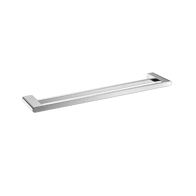 VOG Series Chrome Double Towel Rail 600mm
