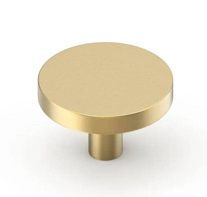 Chloe - 32mm Brushed Brass Handle (Premium Solid Brass Construction) | CHHDL-BB