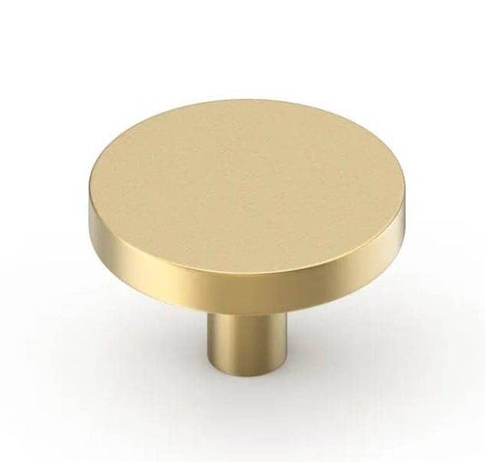 Chloe - 32mm Brushed Brass Handle (Premium Solid Brass Construction) | CHHDL-BB