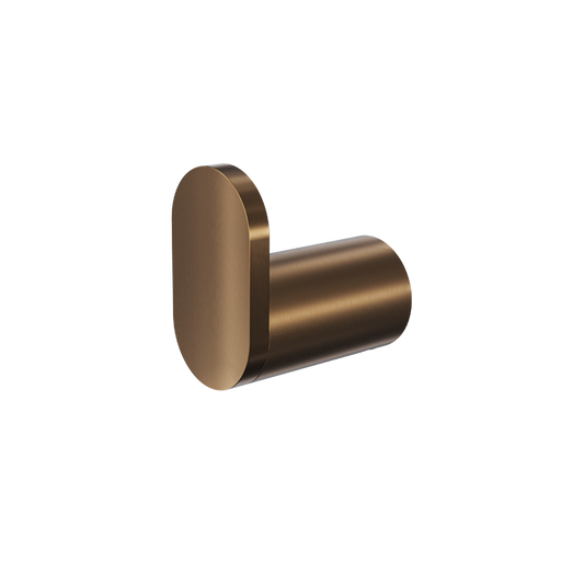 Circle Single Robe Hook - Aged Bronze