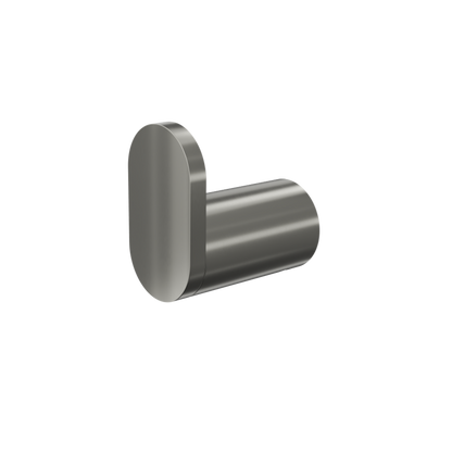 Circle Single Robe Hook - Gunmetal