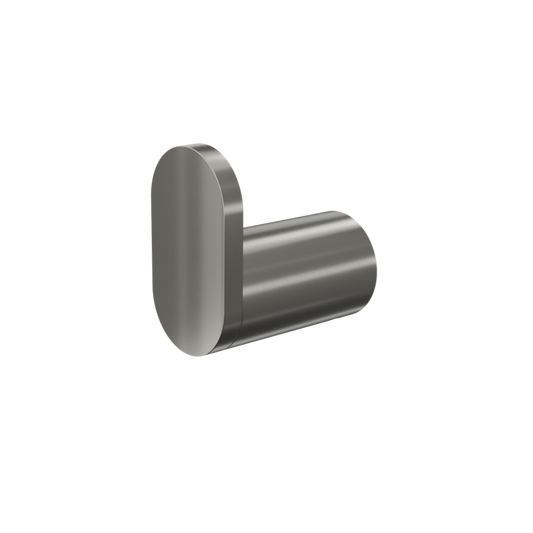 Circle Single Robe Hook - Gunmetal