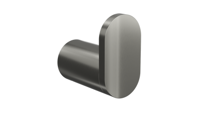 Circle Single Robe Hook - Gunmetal