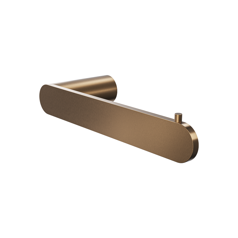 Circle Toilet Roll Holder - Aged Bronze