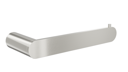 Circle Toilet Roll Holder - Brushed Nickel