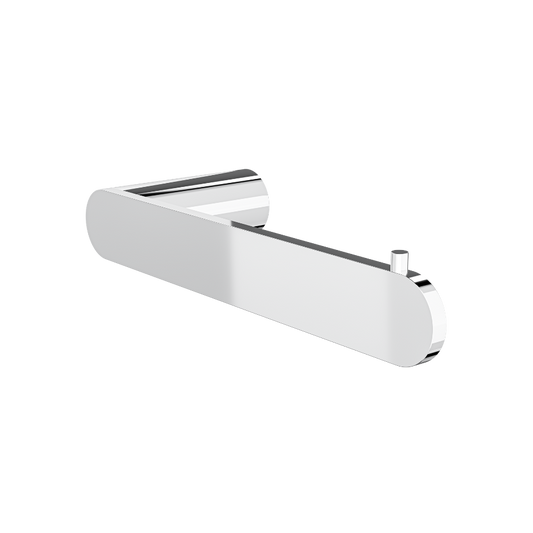 Circle Toilet Roll Holder - Chrome