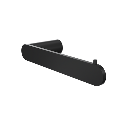 Circle Toilet Roll Holder - Matte Black