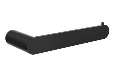 Circle Toilet Roll Holder - Matte Black