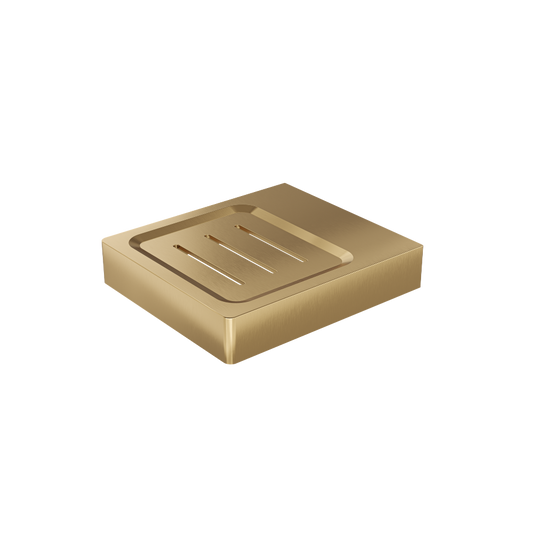 Circle Soap Dish - Brushed Brass