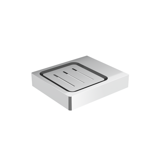 Circle Soap Dish - Chrome