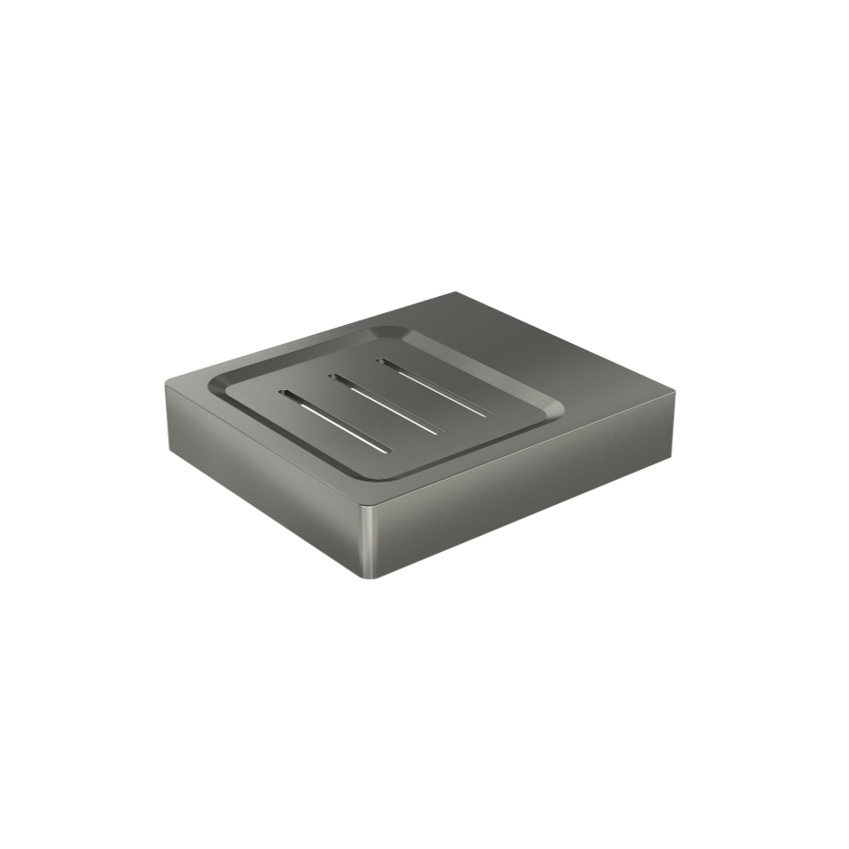Circle Soap Dish - Gunmetal