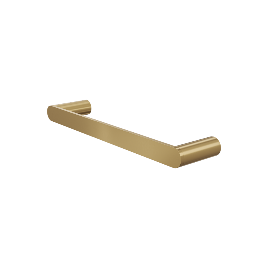Circle Hand Towel Rail - Brushed Brass