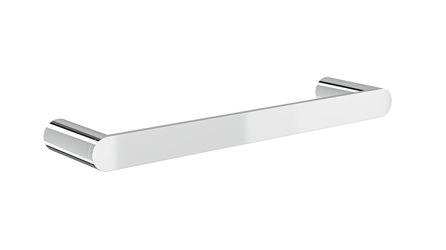 Circle Hand Towel Rail - Chrome