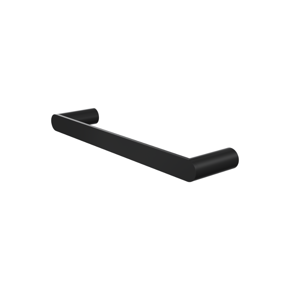 Circle Hand Towel Rail - Matte Black