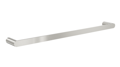 Circle 600mm Single Towel Rail - Brushed Nickel