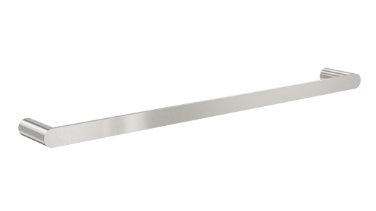 Circle 600mm Single Towel Rail - Brushed Nickel