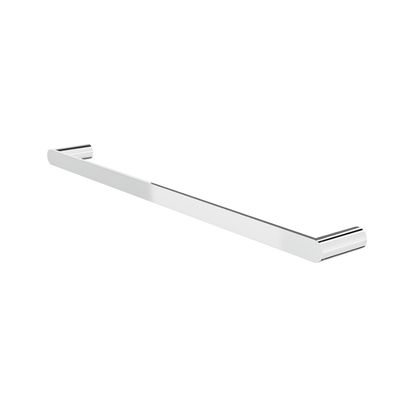 Circle 600mm Single Towel Rail - Chrome