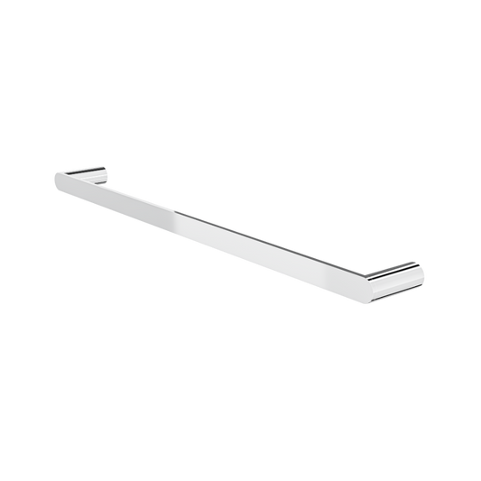 Circle 600mm Single Towel Rail - Chrome