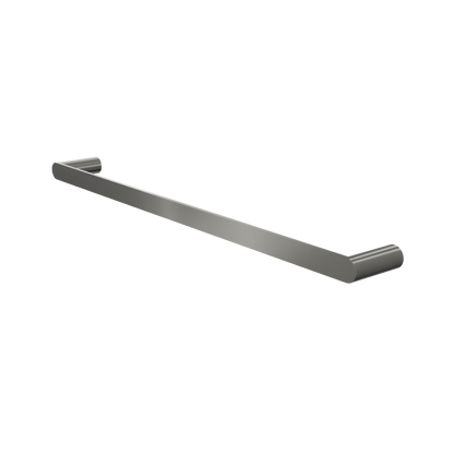Circle 600mm Single Towel Rail - Gunmetal