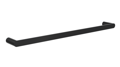 Circle 600mm Single Towel Rail - Matte Black