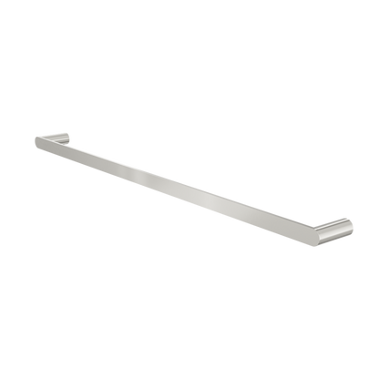 Circle 800mm Single Towel Rail - Brushed Nickel