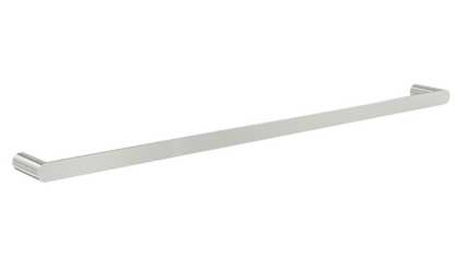 Circle 800mm Single Towel Rail - Brushed Nickel
