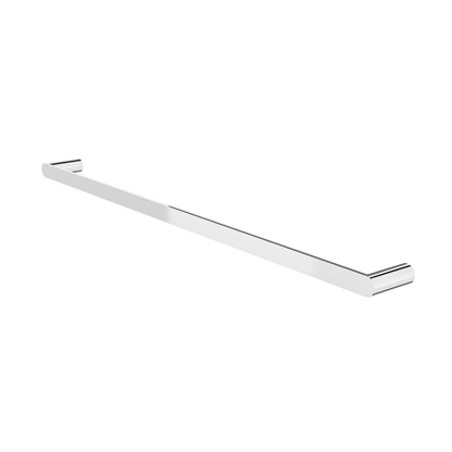 Circle 800mm Single Towel Rail - Chrome