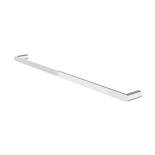 Circle 800mm Single Towel Rail - Chrome
