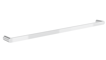 Circle 800mm Single Towel Rail - Chrome