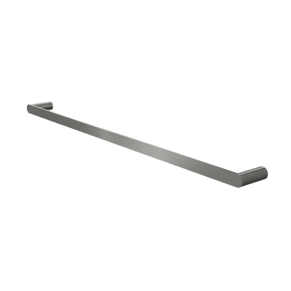 Circle 800mm Single Towel Rail - Gunmetal