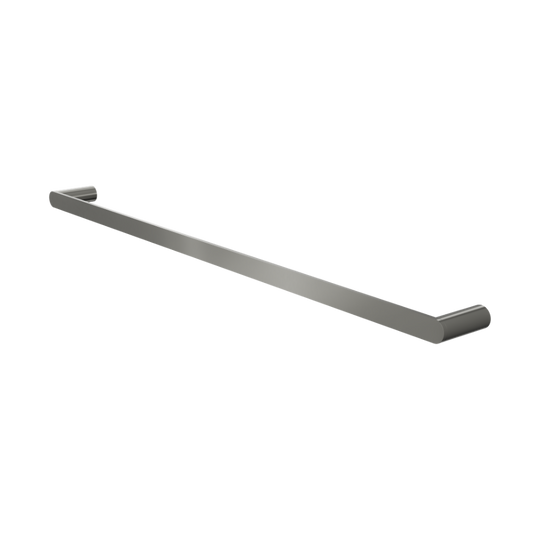 Circle 800mm Single Towel Rail - Gunmetal