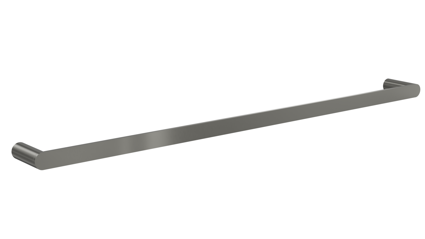 Circle 800mm Single Towel Rail - Gunmetal