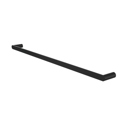 Circle 800mm Single Towel Rail - Matte Black