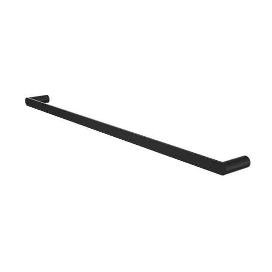 Circle 800mm Single Towel Rail - Matte Black