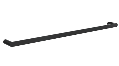 Circle 800mm Single Towel Rail - Matte Black