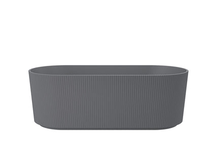 Cleo 1700mm Freestanding Bath - Grey Blue